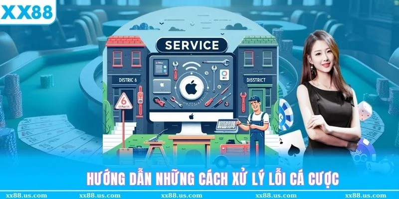 Cách khắc phục sự cố bất kỳ nếu gặp phải khi cá cược online